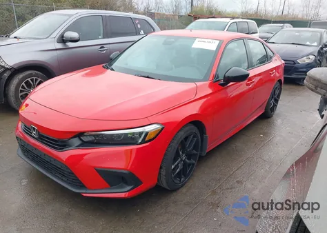 2024 Honda Civic Sport из США, поврежденный, VIN 2HGFE2F51RH502164
